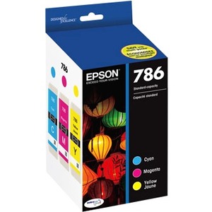 Epson Colour Ink Cartridges, C/M/Y 3-Pack (T520) T786520-S