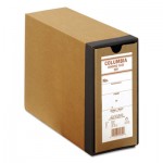 COLUMBIA Recycled Binding Cases, 3 1/8" Cap, 11 x 8 1/2, Kraft GLWB50H