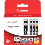 Canon CLI-226 Combo Pack Ink Cartridge 4546B007