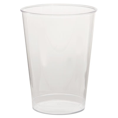 WNA WNA T7T Comet Plastic Tumbler, 7 oz., Clear, Tall, 25/Pack WNAT7T