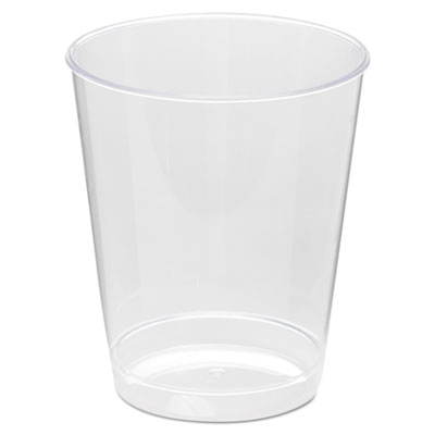 WNA WNA T8T Comet Plastic Tumbler, 8 oz., Clear, Tall, 25/Pack WNAT8T