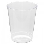 WNA WNA T8T Comet Plastic Tumbler, 8 oz., Clear, Tall, 25/Pack WNAT8T