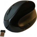 ILG Comfi II Wireless Ergonomic Computer Mouse in Black EM011-BKW