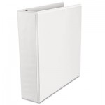 UNV30732 Comfort Grip Deluxe Plus D-Ring View Binder, 2" Capacity, 8-1/2 x 11, White UNV30732