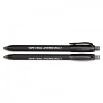 Paper Mate ComfortMate Ultra RT Ballpoint Retractable Pen, Black Ink, Fine, Dozen PAP6380187
