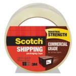 Scotch Commercial Grade Packaging Tape, 1.88" x 54.6yds, 3" Core, Clear MMM3750