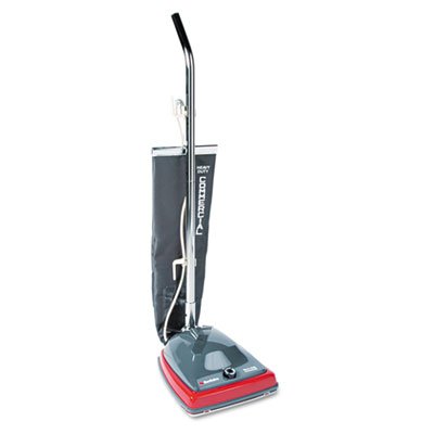 Sanitaire Commercial Lightweight Upright Vacuum, Bag-Style, 12lb, Gray/Red EURSC679J