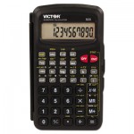 Victor Compact Scientific Calculator with Hinged Case,10-Digit, LCD VCT920