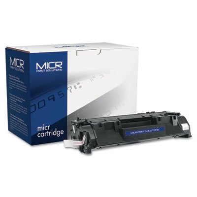 MICR Print Solutions MCR05AM Compatible CE505A(M) MICR Toner, Black MCR05AM