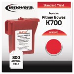 Compatible with 797-0 Postage Meter, 800 Page-Yield, Red IVR7970