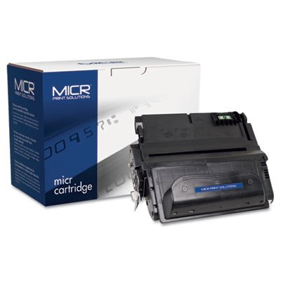 MICR Print Solutions MCR38AM Compatible with Q1338AM MICR Toner, 12,000 Page-Yield, Black MCR38AM