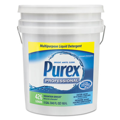 Purex Concentrate Liquid Laundry Detergent, Mountain Breeze, 5 gal. Pail DIA06354