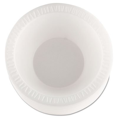 Dart DCC 12BWWCR Concorde Foam Bowl, 10 12oz, White, 125/Pack, 8 Packs/Carton DCC12BWWCR