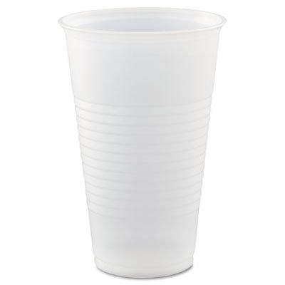 Dart Conex Galaxy Polystyrene Plastic Cold Cups, 16oz, 50 Sleeve, 20 Bags/Carton DCCY16T