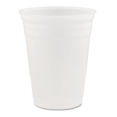 Dart Conex Translucent Plastic Cold Cups, 16oz, 1000/Carton DCCP16