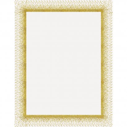 Geographics Confetti Gold Design Poster Board 24759