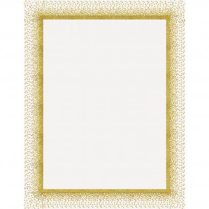 Geographics Confetti Gold Design Poster Board 24759