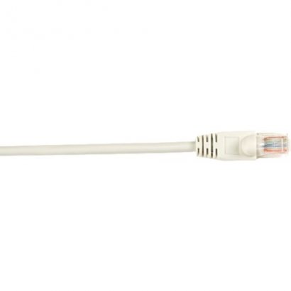 Black Box Connect CAT5e 100 MHz Ethernet Patch Cable - UTP, PVC, Snagless, Gray, 3 ft. CAT5EPC-003-GY