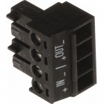 Connector A 4-pin 3.81 Straight IN/OUT, 10 pcs 5505-291