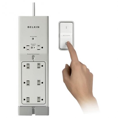 Belkin Conserve Switch 8-Outlets Surge Suppressor F7C01008Q