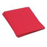 SunWorks Construction Paper, 58 lbs., 18 x 24, Holiday Red, 50 Sheets/Pack PAC9917