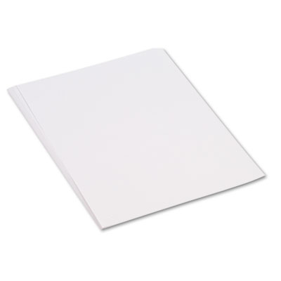 SunWorks Construction Paper, 58 lbs., 18 x 24, White, 50 Sheets/Pack PAC9217