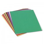 SunWorks Construction Paper, 58 lbs., 18 x 24, Assorted, 50 Sheets/Pack PAC6517