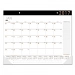 Contemporary Monthly Desk Pad, 21 3/4 x 17, 2017 AAGSK24X00