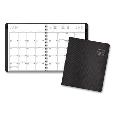 At-A-Glance Contemporary Monthly Planner, Premium Paper, 11 x 9, Graphite Cover, 2021 AAG70260X45