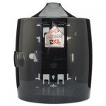 2XL TXL L80 Contemporary Wall Mount Wipe Dispenser, 11 x 11 x 13, Smoke Gray TXLL80