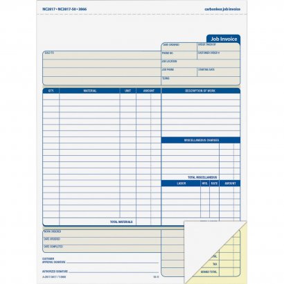 Adams Contractor Form NC2817