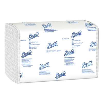 Scott Control Slimfold Towels, 7 1/2 x 11 3/5, White, 90/Pack, 24 Packs/Carton KCC04442