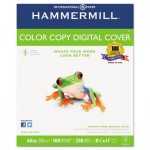 Hammermill Copier Digital Cover Stock, 60 lbs., 8 1/2 x 11, Photo White, 250 Sheets HAM122549