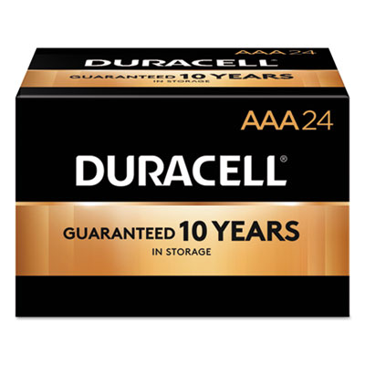 Duracell MN2400CT CopperTop Alkaline AAA Batteries, 144/Carton DURMN2400BKD