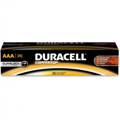 Duracell CopperTop Alkaline AAA Batteries MN24P36