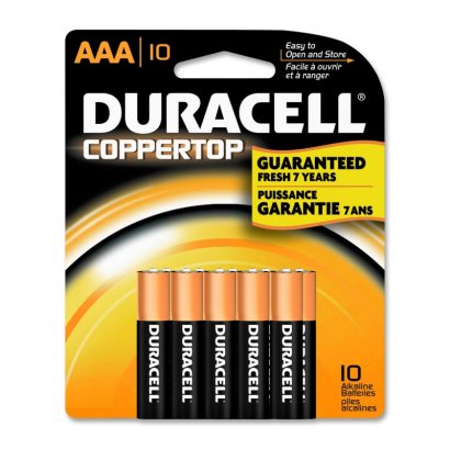 CopperTop Alkaline AAA Battery MN2400B10Z