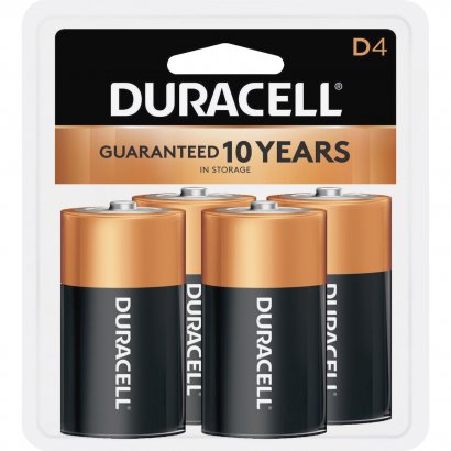 Duracell Coppertop Alkaline D Batteries MN1300R4ZCT