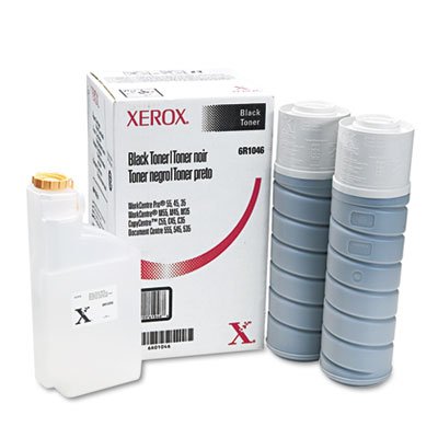 Xerox 6R1046 Copy Cartridge, 60000 Page-Yield, 2/Carton, Black XER006R01046