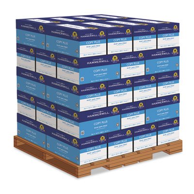 105007 Copy Plus Copy Paper, 92 Brightness, 20lb, 8-1/2 x 11, White, 200,000 Sheets/CT HAM105007PLT