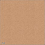 U Brands Cork Canvas Bulletin Board 463U0004