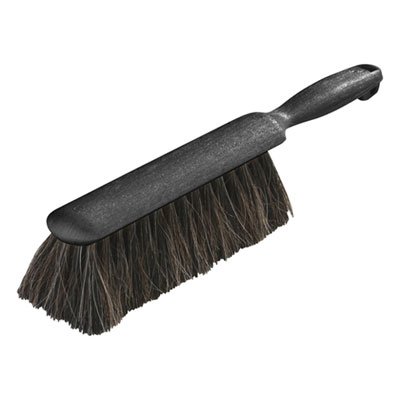 Counter/Radiator Brush, Horsehair Blend, 8" Brush, 5" Handle, Black CFS3622503