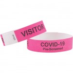 Advantus COVID Prescreened Visitor Wristbands 76095