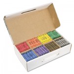 Prang Crayons Made with Soy, 100 Each of 8 Colors, 800/Carton DIX32350