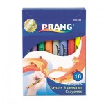 Prang Crayons Made with Soy, 16 Colors/Box DIX00100