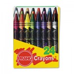 Prang Crayons Made with Soy, 24 Colors/Box DIX00400