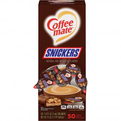 Coffee mate Creamer Snickers Flavor Singles 61425