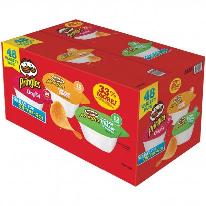 Pringles Crisps Grab 'N Go Variety Pack 14991