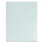TOPS Cross Section Pads, 8 Squares, 8 1/2 x 11, White, 50 Sheets TOP35081