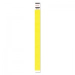 Advantus Crowd Management Wristband, Sequential Numbers, 9 3/4 x 3/4, Neon Yellow,500/PK AVT91123