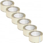 Business Source Crystal Clear Packaging Tape 64013